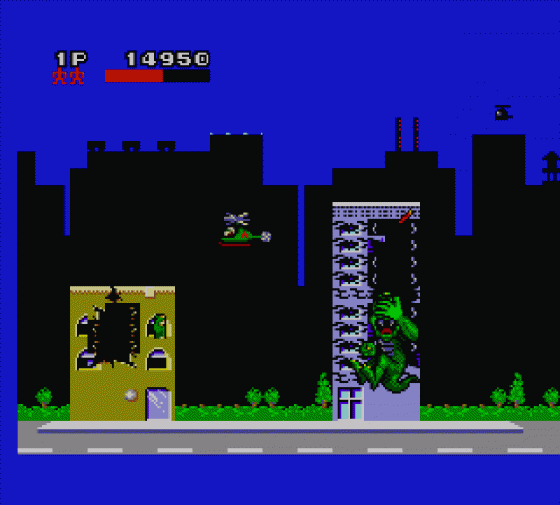 Rampage Screenshot 11 (Sega Master System (EU Version))