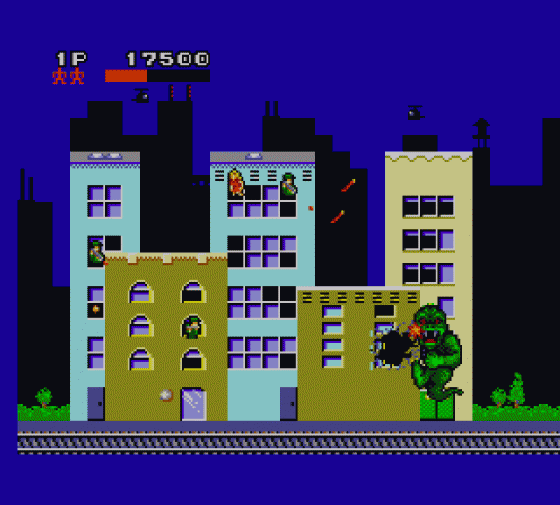 Rampage Screenshot 17 (Sega Master System (EU Version))