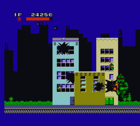 Rampage Screenshot 23 (Sega Master System (EU Version))