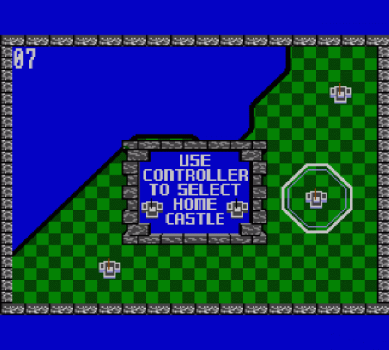 Rampart Screenshot 5 (Sega Master System (EU Version))