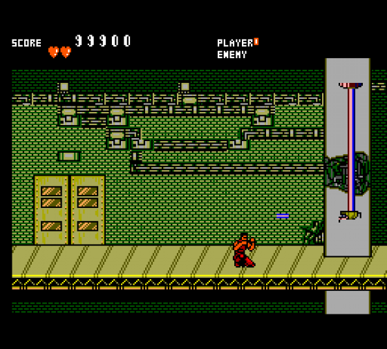 Running Battle Screenshot 7 (Sega Master System (EU Version))