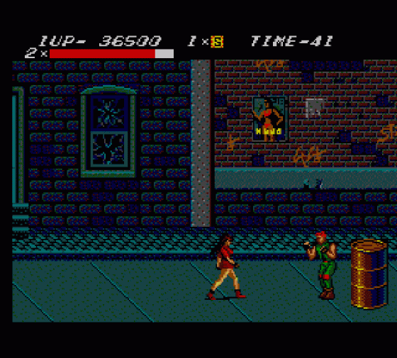 Streets Of Rage Screenshot 33 (Sega Master System (EU Version))