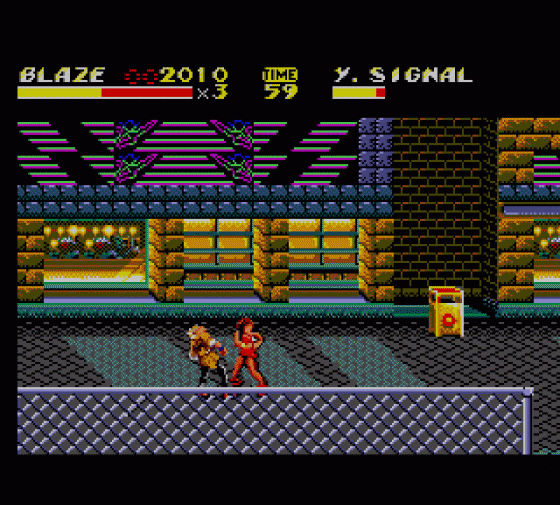 Streets Of Rage II Screenshot 17 (Sega Master System (EU Version))