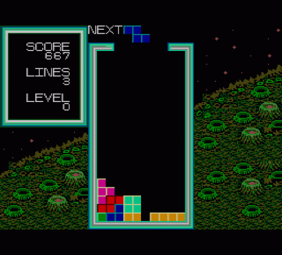 Super Tetris Screenshot 5 (Sega Master System (EU Version))