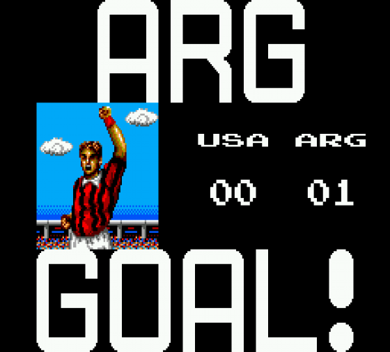 Tecmo World Cup '93 Screenshot 7 (Sega Master System (EU Version))