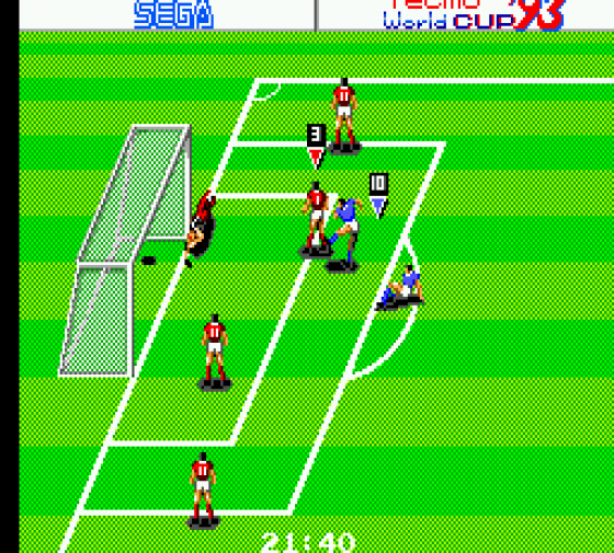 Tecmo World Cup '93 Screenshot 16 (Sega Master System (EU Version))