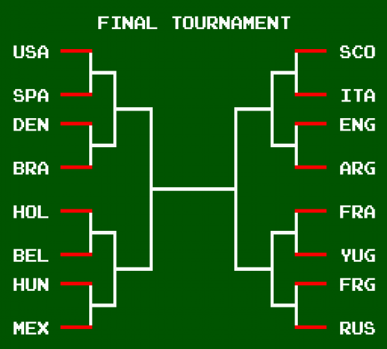 Tecmo World Cup '93 Screenshot 21 (Sega Master System (EU Version))