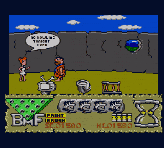 The Flintstones Screenshot 11 (Sega Master System (EU Version))