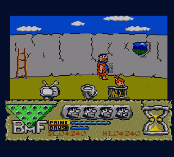 The Flintstones Screenshot 12 (Sega Master System (EU Version))