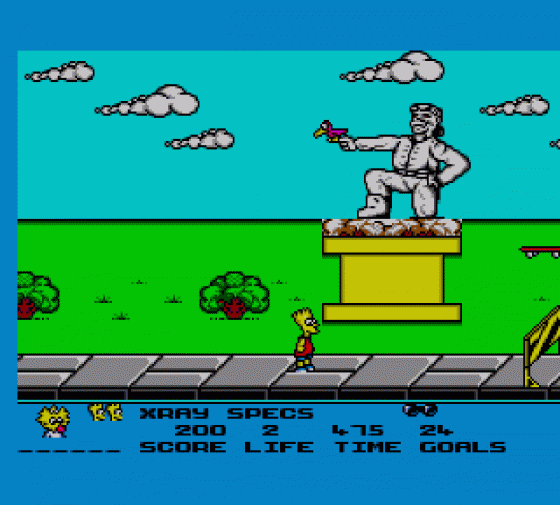 The Simpsons: Bart Vs. The Space Mutants Screenshot 14 (Sega Master System (EU Version))