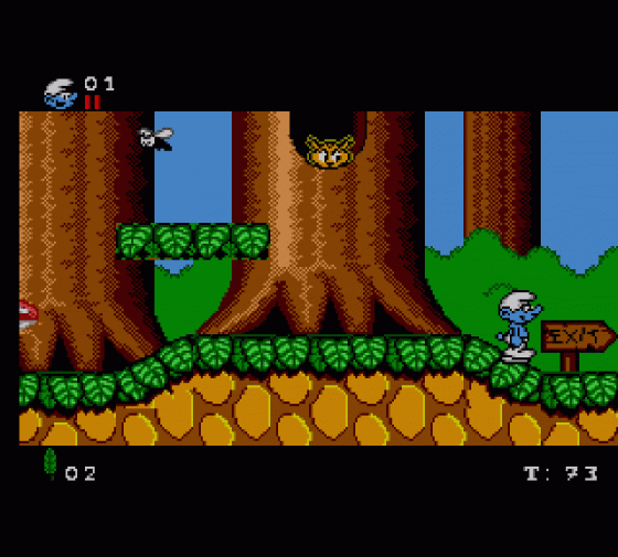 The Smurfs Screenshot 11 (Sega Master System (EU Version))