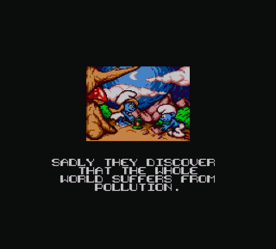 The Smurfs Travel The World Screenshot 5 (Sega Master System (EU Version))