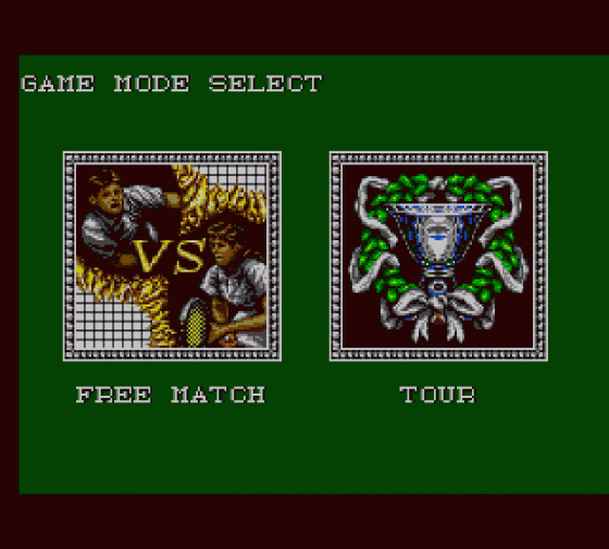 Wimbledon II Screenshot 8 (Sega Master System (EU Version))