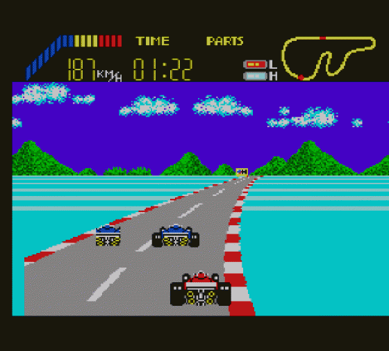 World Grand Prix Screenshot 9 (Sega Master System (JP Version))