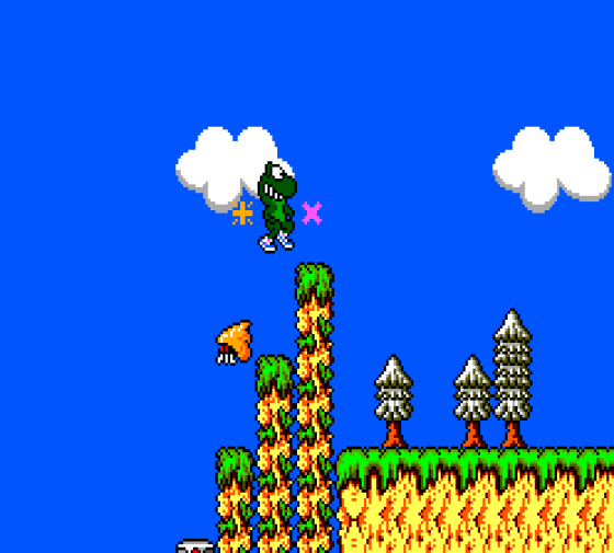 Sapo Xule Vs. Os Invasores Do Brejo Screenshot 5 (Sega Master System (EU Version))