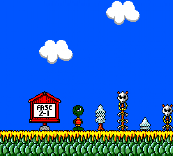 Sapo Xule Vs. Os Invasores Do Brejo Screenshot 7 (Sega Master System (EU Version))