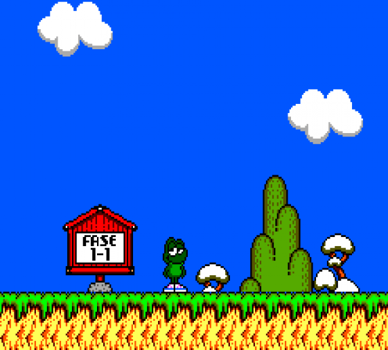 Sapo Xule Vs. Os Invasores Do Brejo Screenshot 10 (Sega Master System (EU Version))