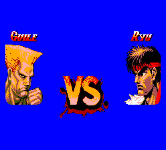 Street Fighter II Screenshot 5 (Sega Master System (EU Version))