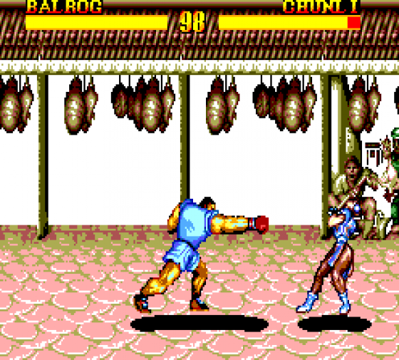 Street Fighter II Screenshot 8 (Sega Master System (EU Version))