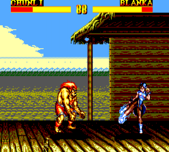 Street Fighter II Screenshot 13 (Sega Master System (EU Version))