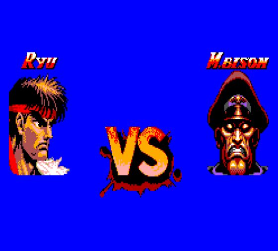 Street Fighter II Screenshot 23 (Sega Master System (EU Version))