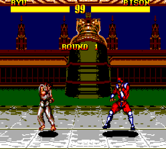 Street Fighter II Screenshot 24 (Sega Master System (EU Version))