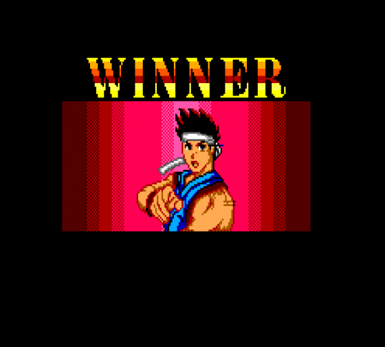 Virtua Fighter Animation Screenshot 5 (Sega Master System (EU Version))