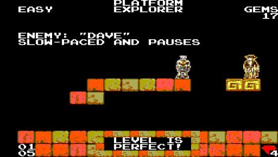 Platform Explorer Screenshot 5 (Sega Master System (EU Version))