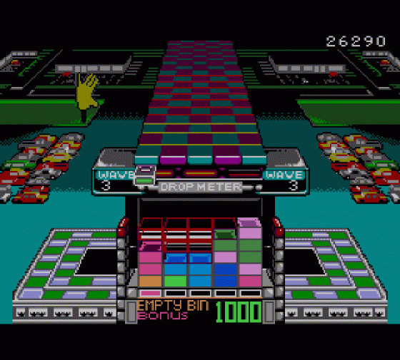 Klax Screenshot 14 (Sega Master System (EU Version))