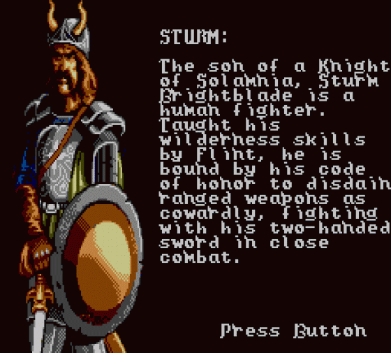 Advanced Dungeons & Dragons: Heroes Of The Lance Screenshot 7 (Sega Master System (EU Version))