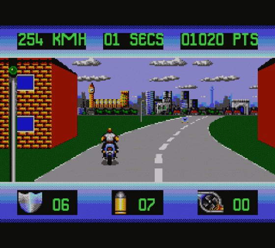 OutRun Europa Screenshot 9 (Sega Master System (EU Version))