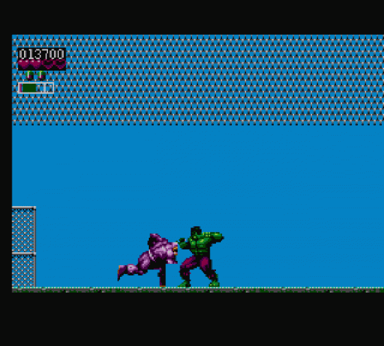 The Incredible Hulk Screenshot 5 (Sega Master System (EU Version))