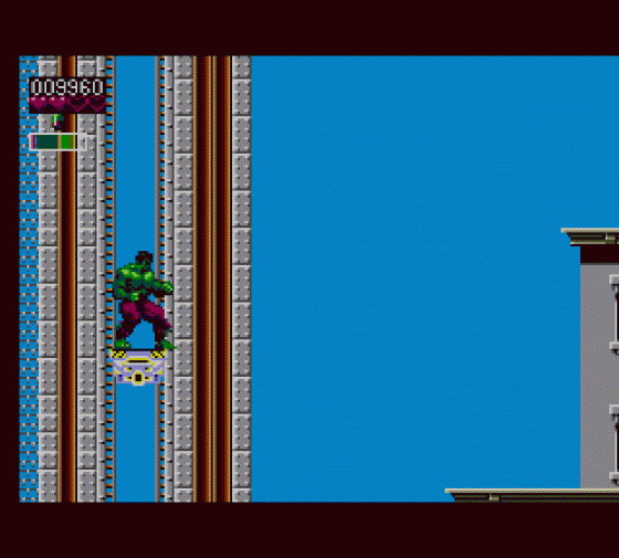 The Incredible Hulk Screenshot 21 (Sega Master System (EU Version))