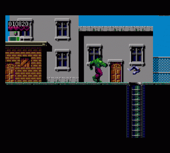 The Incredible Hulk Screenshot 22 (Sega Master System (EU Version))