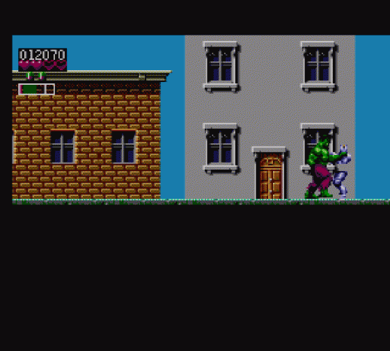 The Incredible Hulk Screenshot 23 (Sega Master System (EU Version))