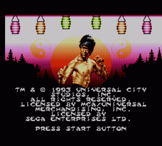 Dragon: The Bruce Lee Story Screenshot 7 (Sega Master System (EU Version))