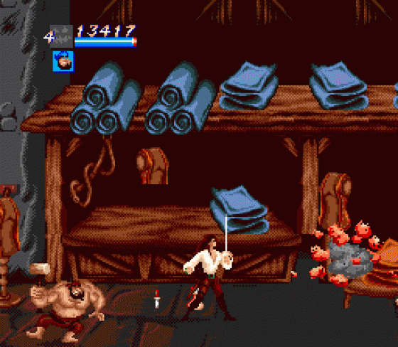 Cutthroat Island Screenshot 6 (Sega Mega Drive (EU Version))