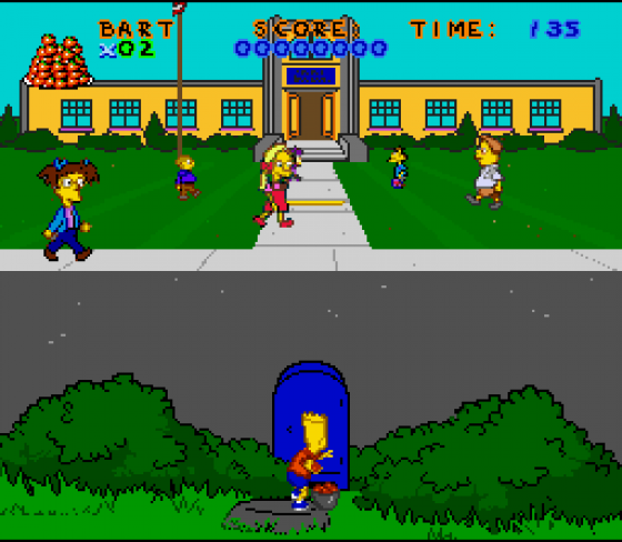 Virtual Bart Screenshot 8 (Sega Mega Drive (EU Version))