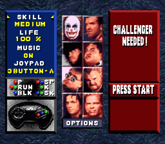 WWF WrestleMania: The Arcade Game Screenshot 11 (Sega Mega Drive (EU Version))