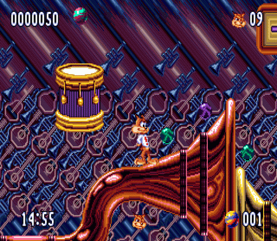 Bubsy II Screenshot 7 (Sega Mega Drive (EU Version))