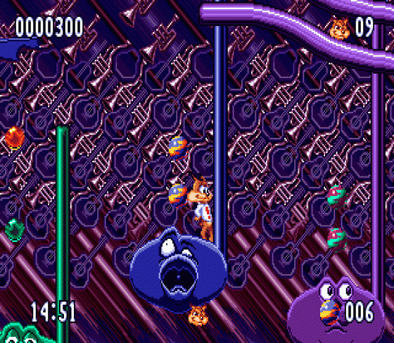 Bubsy II Screenshot 8 (Sega Mega Drive (EU Version))