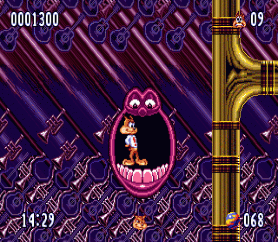Bubsy II Screenshot 9 (Sega Mega Drive (EU Version))