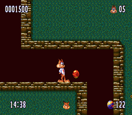 Bubsy II Screenshot 25 (Sega Mega Drive (EU Version))