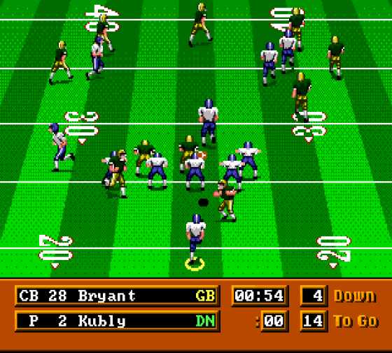 Mike Ditka Power Football Screenshot 12 (Sega Genesis/Sega Mega Drive)