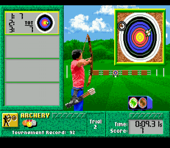 Summer Challenge Screenshot 7 (Sega Mega Drive (EU Version))