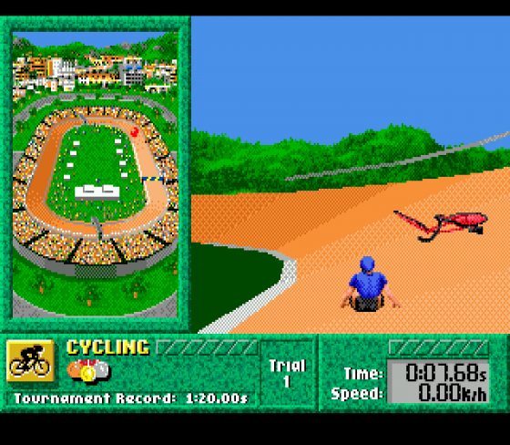 Summer Challenge Screenshot 9 (Sega Mega Drive (EU Version))