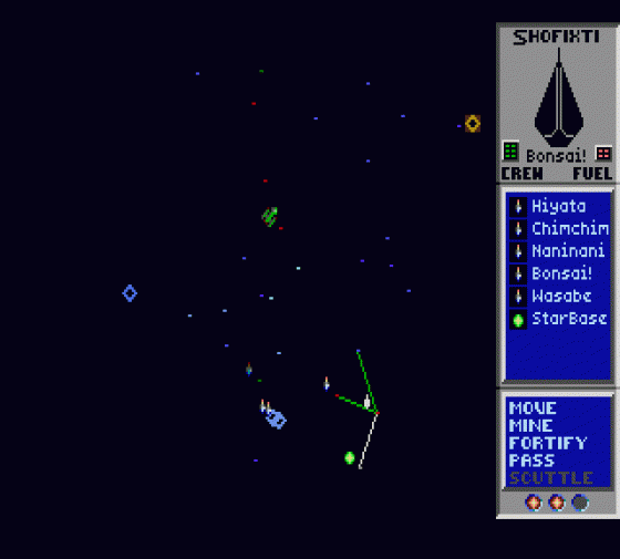 Star Control Screenshot 7 (Sega Genesis/Sega Mega Drive)