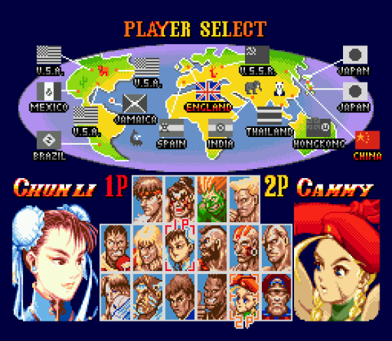 Super Street Fighter II Screenshot 12 (Sega Mega Drive (EU Version))