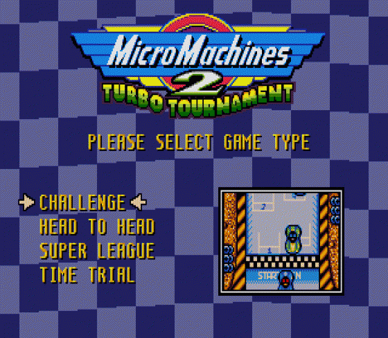 Micro Machines 2: Turbo Tournament Screenshot 8 (Sega Mega Drive (EU Version))