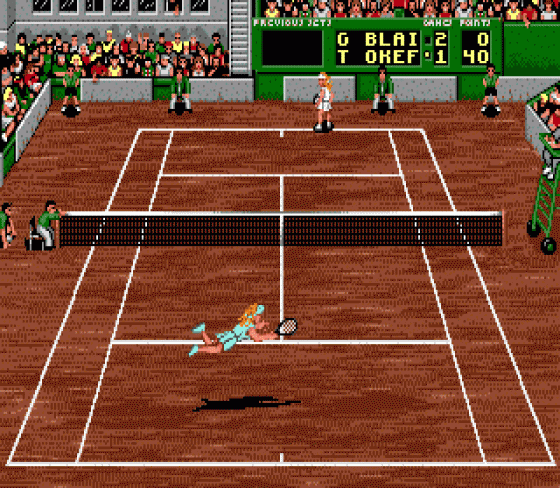 Pete Sampras Tennis Screenshot 5 (Sega Mega Drive (EU Version))